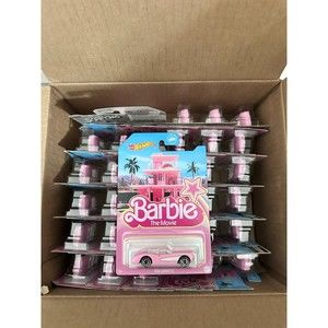 Hot Wheels Barbie Movie 1956 Corvette 2023 Lot Of 50 RARE WALMART ONLY HPR54